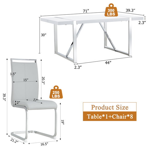 Dimensions du produit