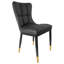 Chaise de salle à manger à dossier solide-664327003