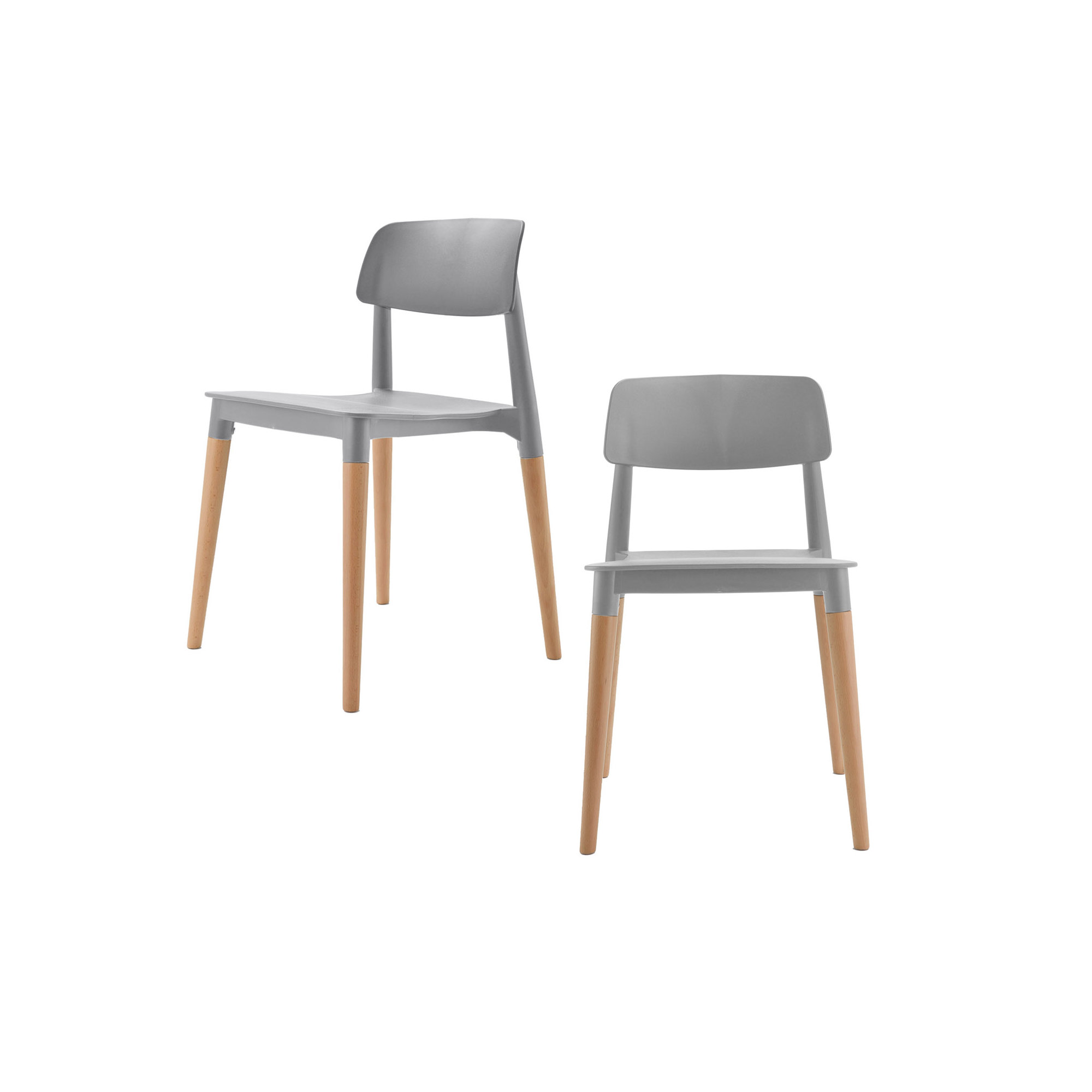 Jago Side Chair, Gray, 2