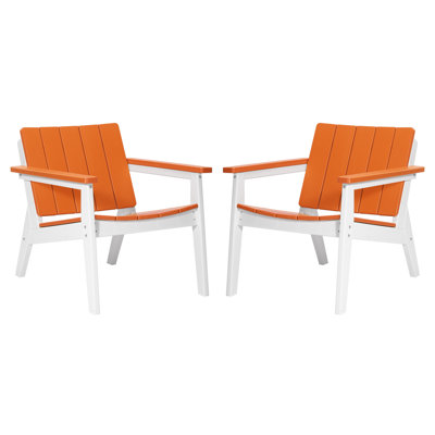 Chaise d'extérieur à assise profonde
