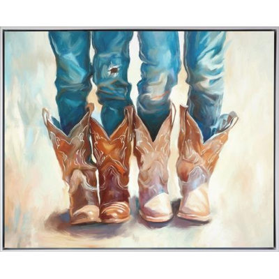 It's All About The Boots Canvas Wall Art