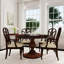 Evie 48" Round Pedestal Dining Table-2011715307