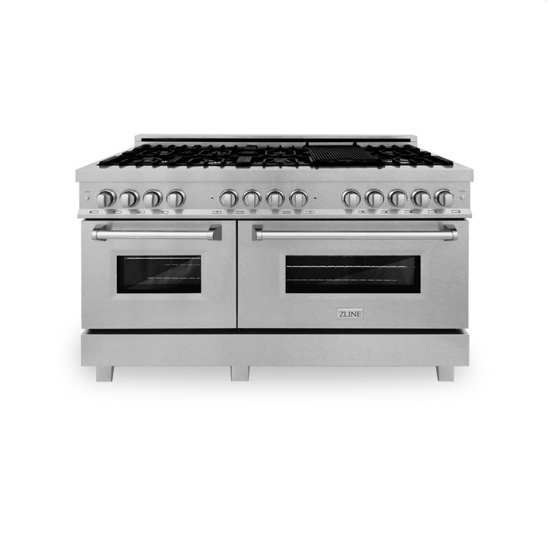 ZLINE 60" Legacy Dual Fuel Range, Stainless Steel