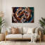 Cats Dragon Li Brown Metal Wall Art-1101175334