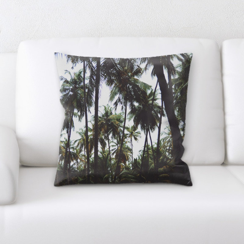 Microsuede Reversible Throw Pillow