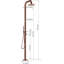 Douche d'extérieur autoportante en acier inoxydable-92388774