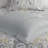 6 Piece Cotton Comforter Set Grey