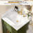 21'' W X 4'' H Engineered Stone White Sidesplash Rectangular Vanity Top Polished Side Splash for Bathroom Countertop, Window Sill, Door Transitions
