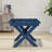 Kahn Rectangular HDPE Outdoor Folding Side Table-1459865145