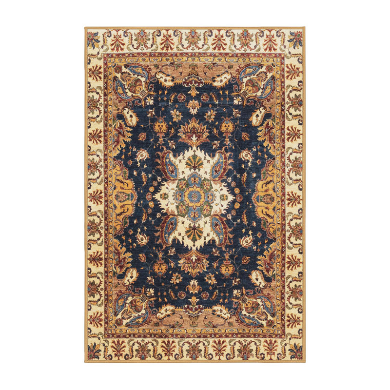 Abstract Indoor Rug, Rectangle 7' x 10'