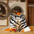 Washable Siberian Tiger Big Cats Area Rug-705038513
