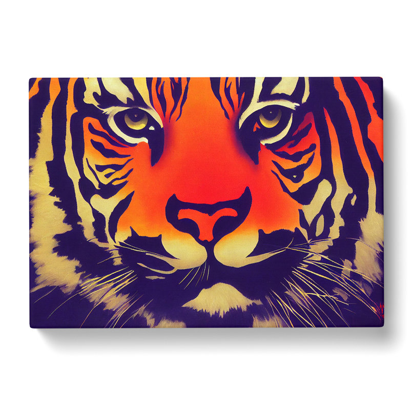 The Stupendous Tiger - Wrapped Canvas, 50cm H x 76cm W x 3cm D