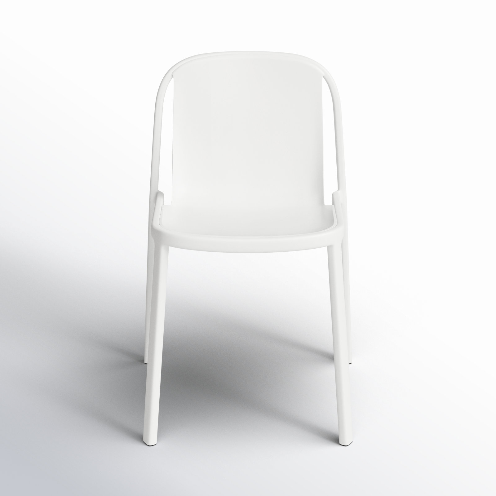 Decade Side Chair, White