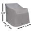 Housse pour chaise de patio Vernon
