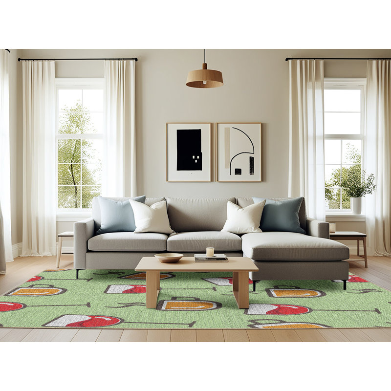 Tapis vert bamberg, Rectangle de 6 pi x 9 pi