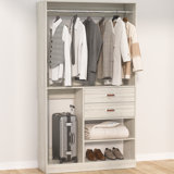 Shanera 40'' W Freestanding Closet System