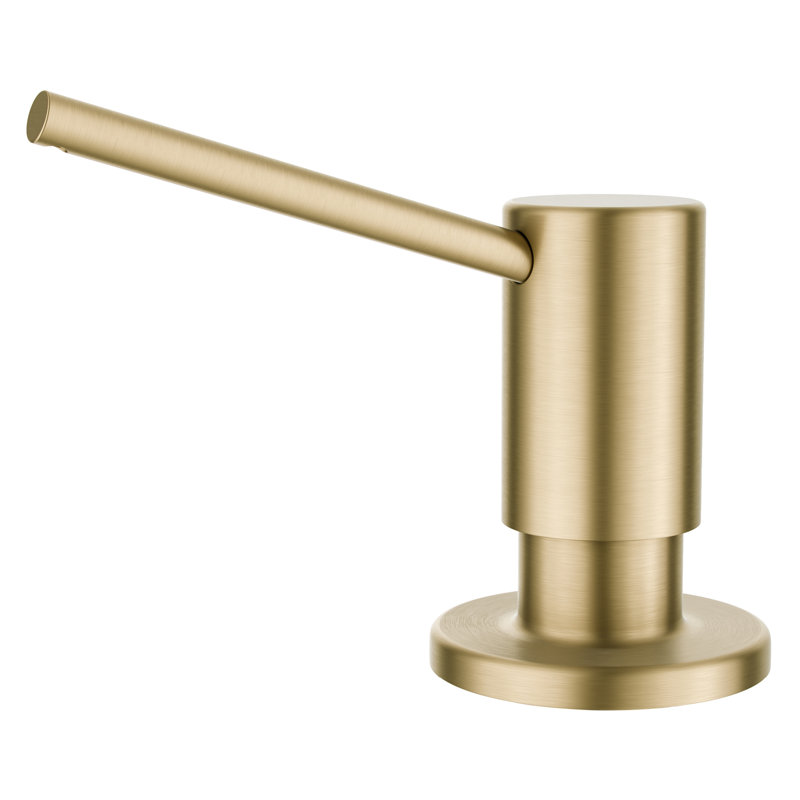 Soap Dispenser, Brushed Gold