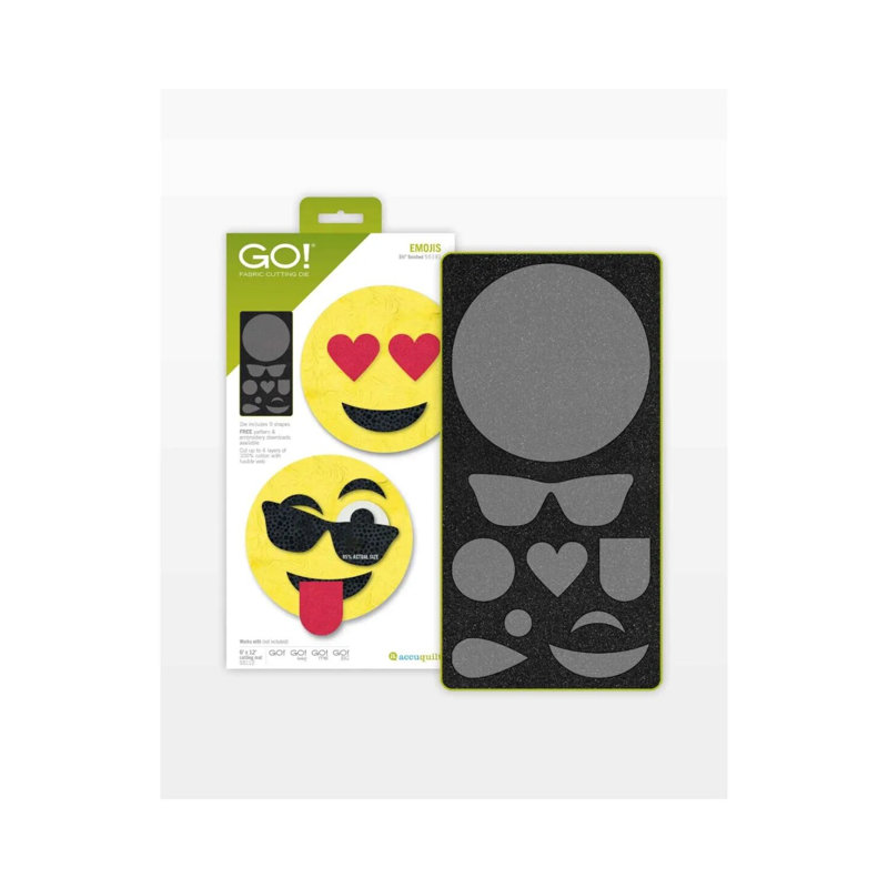 Accuquilt GO! Emojis Die