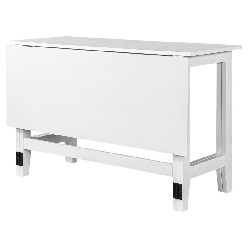 Table de salle à manger extensible Farmhouse, Blanc