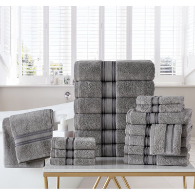 18-piece Cotton Towel Set