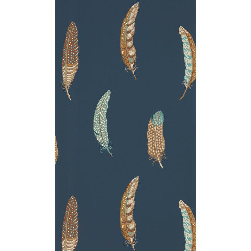 Lismore 10.05m x 52cm Wallpaper Roll, Blue