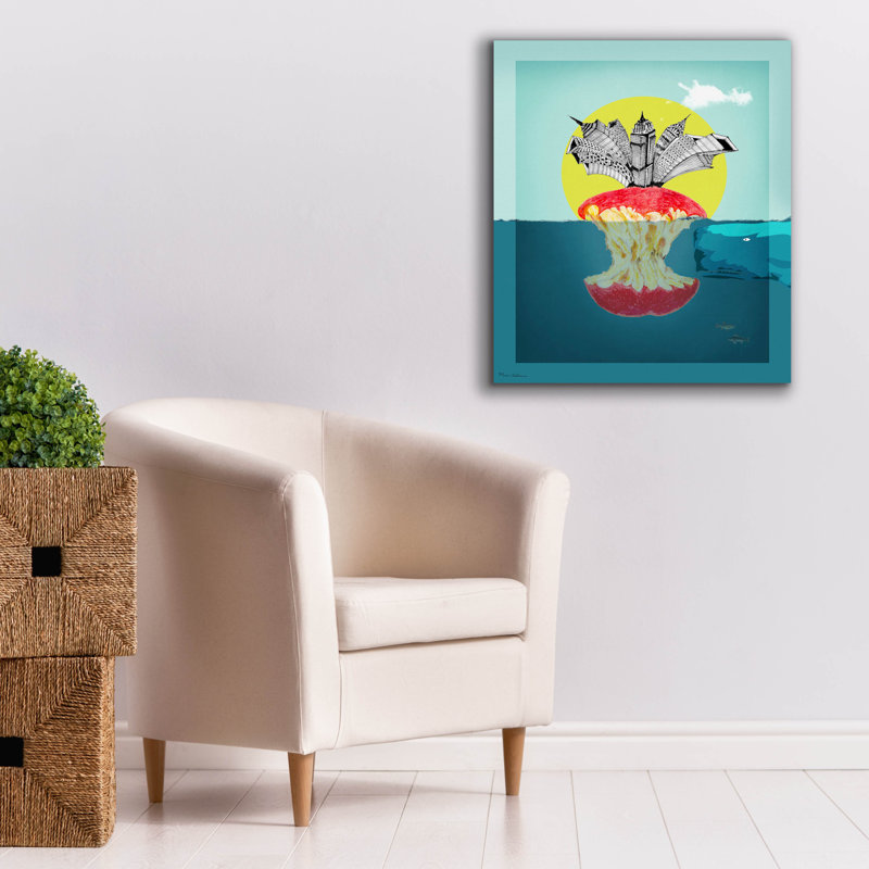 " Sea Life 9 " by Mark Ashkenazi, 30" H x 26" W x 1.5" D