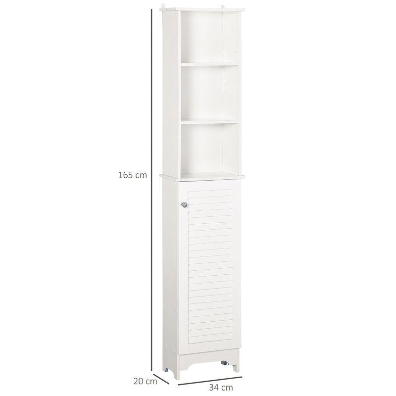 Hawkin Freestanding Linen Cabinet