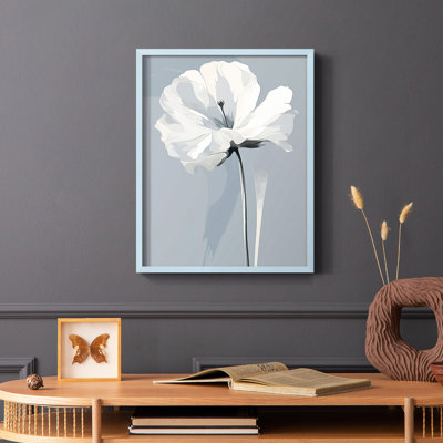 Série FLORAL CDXLI - reproduction encadrée de qualité supérieure - prête à être accrochée - aucun clou requis
