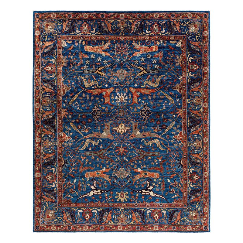 Serapi One-of-a-Kind 8' 1" X 10' 1" Hand Knotted Area Rug