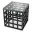 Cubico Glass End Table