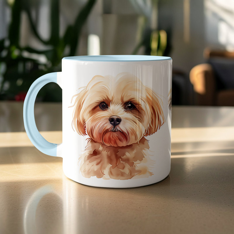 Mug, 2, Light Blue