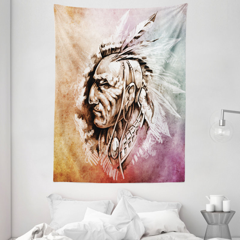 Tapisserie en polyester, H 80 po x l 60 po