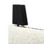 Grand lit moderne - fabrication en bois recouverte de blanc