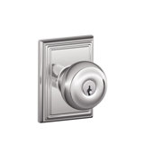 Georgian Keyed Entry Knob with Addison Trim