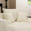 Fauteuil d'appoint avec repose-pieds en velours côtelé avec repose-pieds-28941309