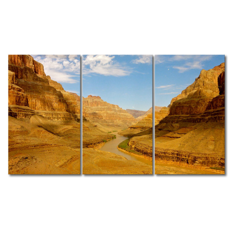 3 Piece Wrapped Canvas Print