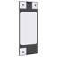 Mikayia Rectangular Metal Wall Mirror-269485668
