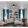 46" Anslee 5 - Blade LED Flush Mount Ceiling Fan with Pull Chain and Light Kit Included