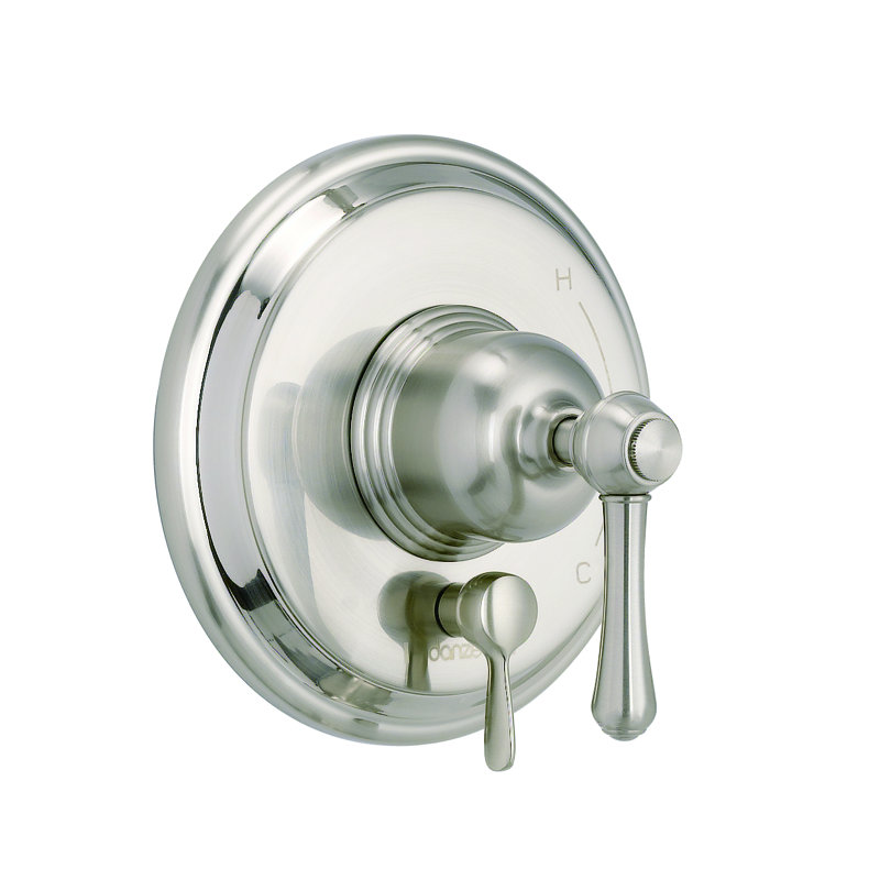 Ensemble de garniture à pression équilibrée Opulence et cartouche Treysta pour inverseur de valve seulement, Nickel