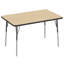 Table d'activité rectangulaire à hauteur réglable en forme de T-42177786-99069334-99069327