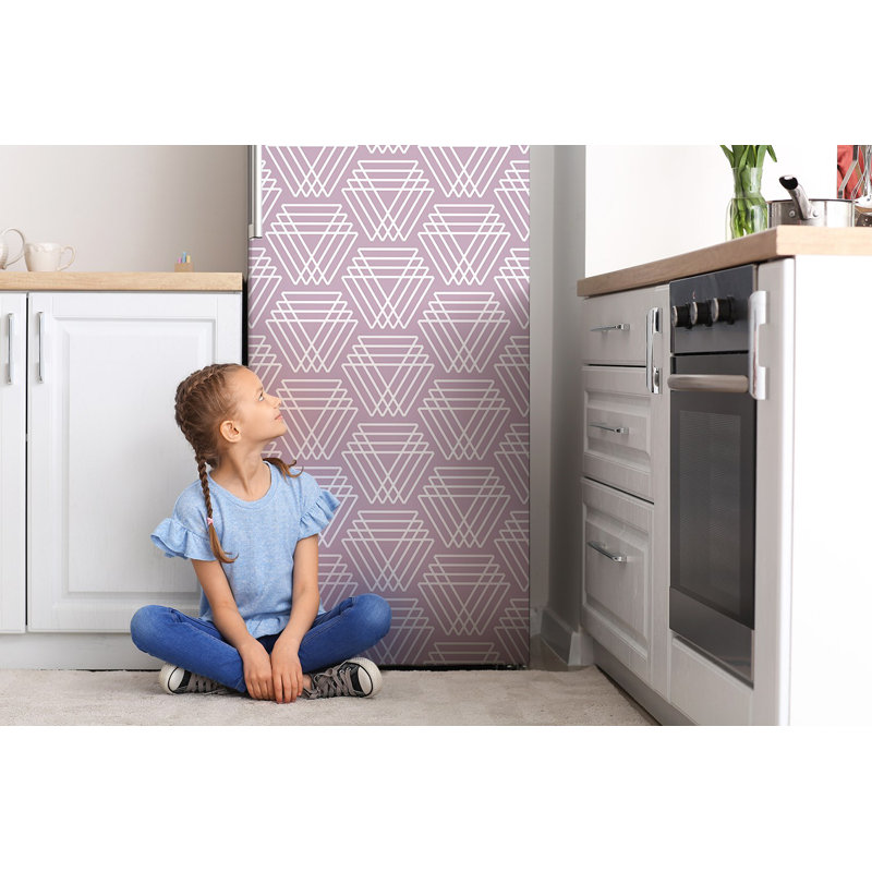 Abstract Door Decal