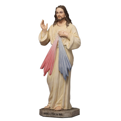 Figurine en polyrésine de 6,3 pouces de hauteur Jésus Christ