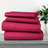Lux Decor Collection Brushed Microfiber Sheet Set with Fitted Flat Sheets & Pillowcase-29674131-29674144