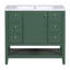 Ensemble de meuble-lavabo 36 po avec lavabo, une armoire et trois tiroirs, une tablette ouverte-2066395247