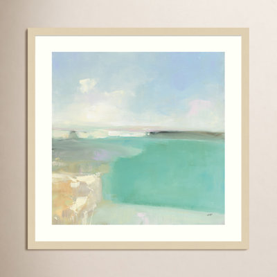 Summer Coastline Painting by Julia Purinton