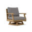 Riviera Outdoor Teak Swivel Armchair-1434259452