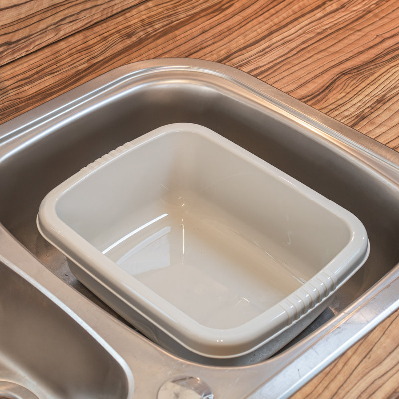 Washing up bowl and draining rack, 15 qt