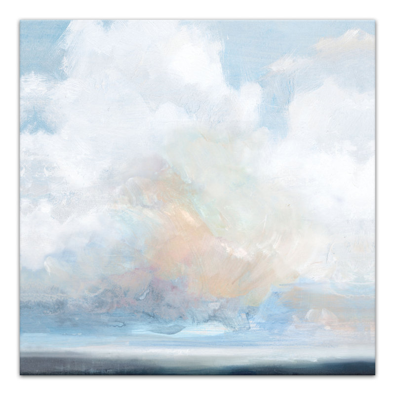 Painted Clouds Print On Canvas, 20" H x 20" W x 1.25" D