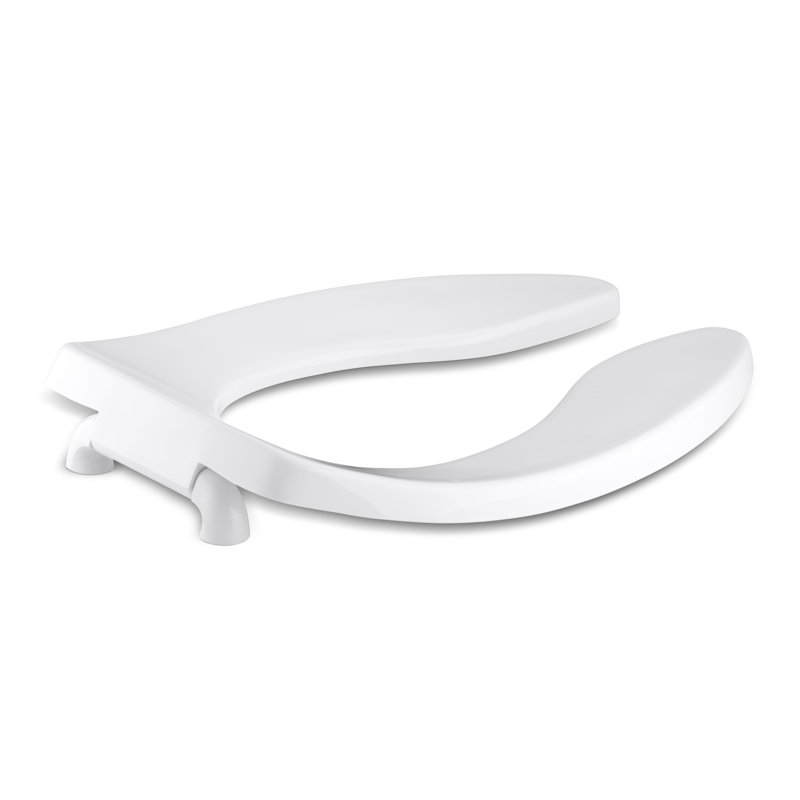 Lustra Elongated Toilet Seat with Check Hinge