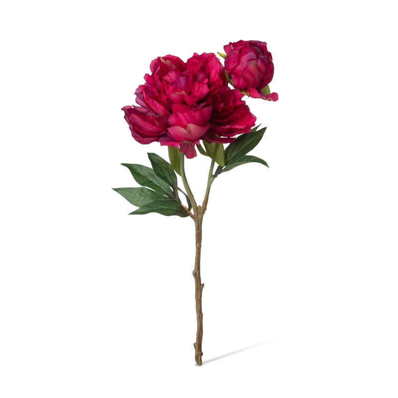 Garden Floral Peony Faux Floral